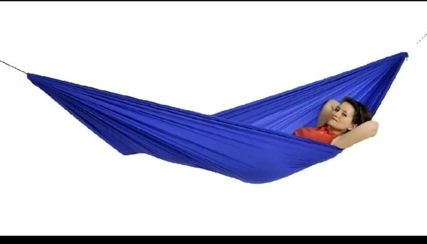 Amazonas Hammock Travel Set Blue Light Hammock Adjustable. C26