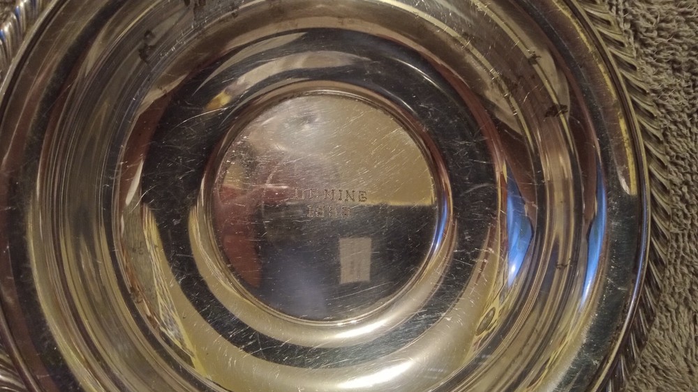 Gorham Silver plate Bowl Trophy "Deming 1959"