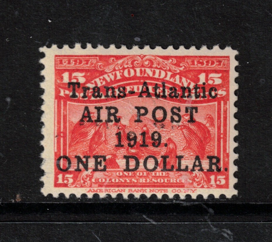 Newfoundland #C2a Very Fine Never Hinged **With Certificate**