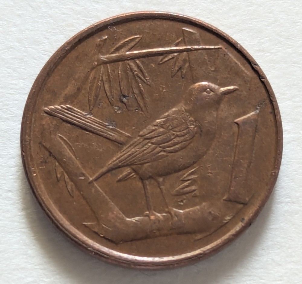 Cayman Islands, 1992, One Cent
