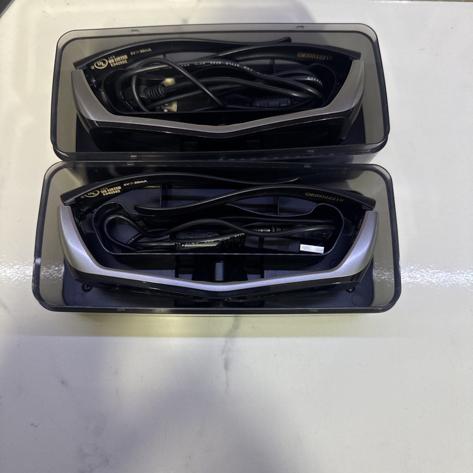 Panasonic TY-EW3D2M 3D Active Shutter Glasses Full HD W/USB Charger cable & Case