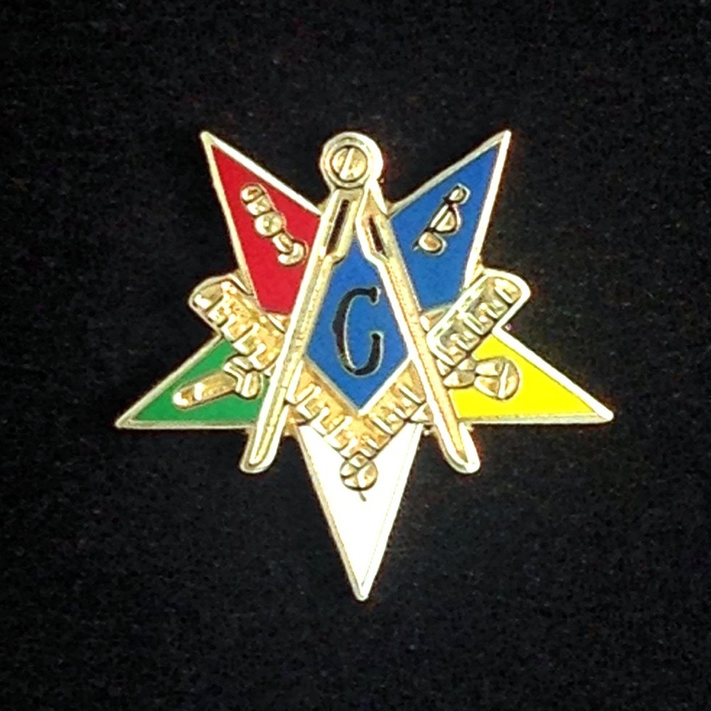 Eastern Star Past Patron Lapel Pin (E3-PP)