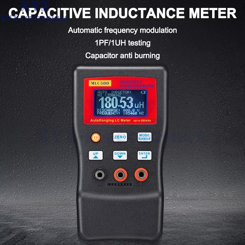 MLC500 Auto Range LCR Capacitance Inductance Meter Digital Capacitance Testerh2