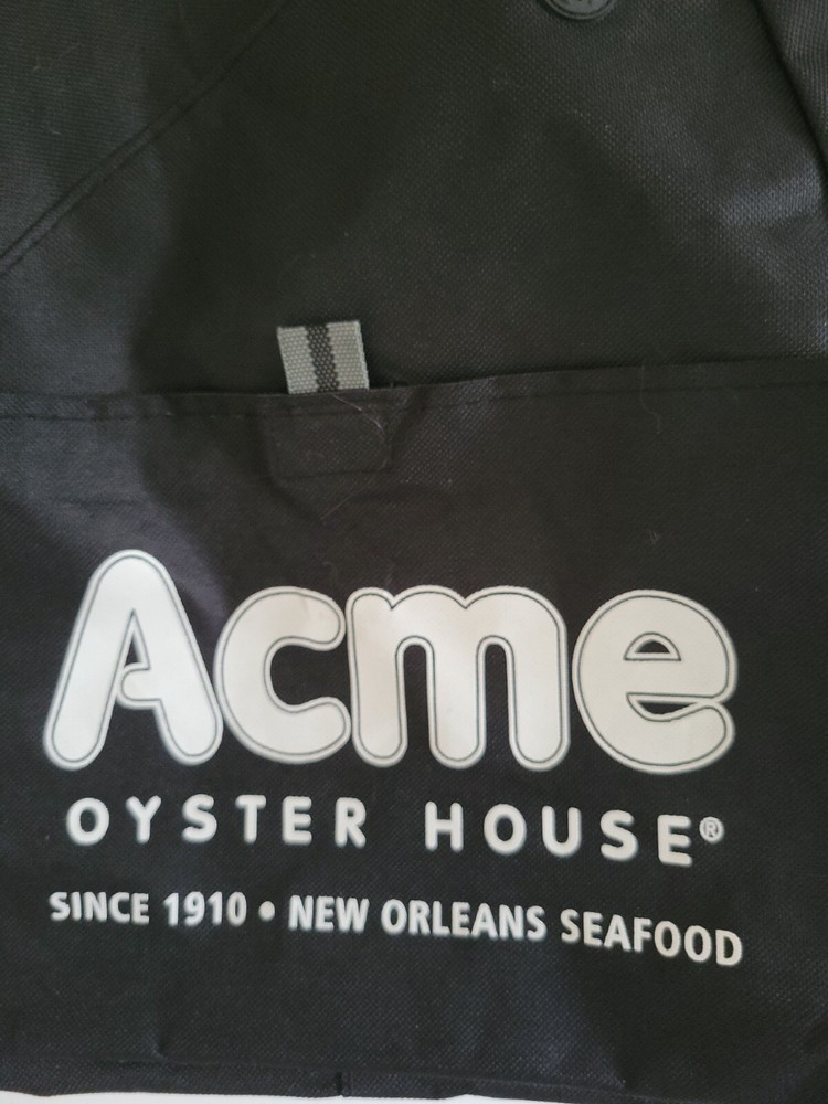 Acme Oyster House New Orleans Black Backpack One Adjustable Strap