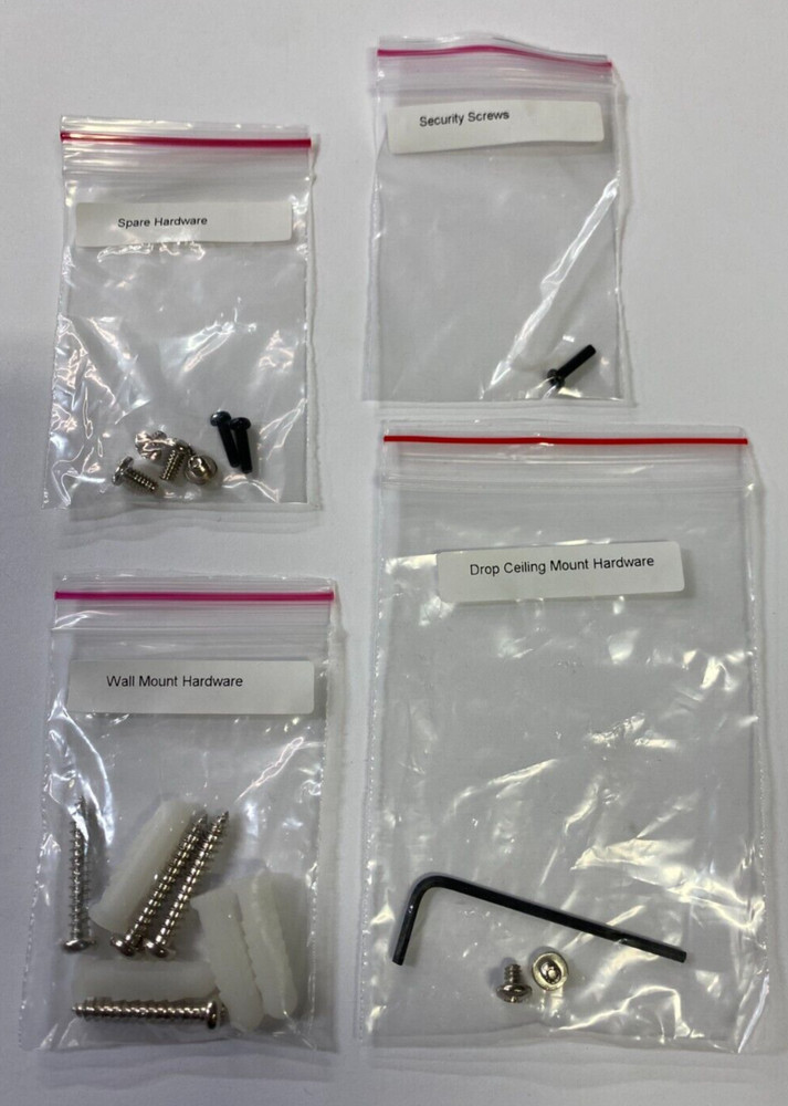 Cisco Meraki  Access Point AP Hardware Mounting Screw Set