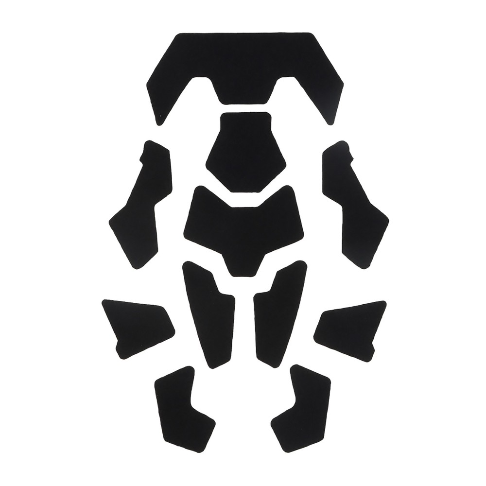 Cool Black Helmets Magic Sticky Sticker For All Fast Helmets b