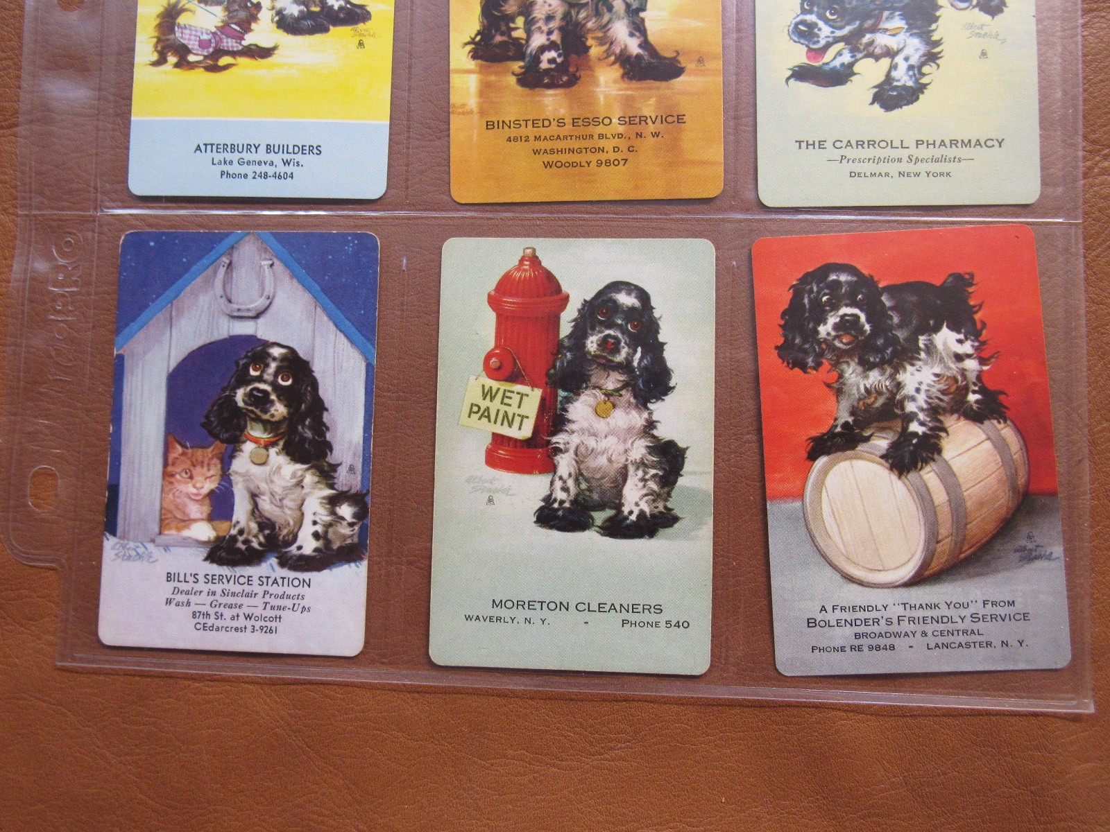 Lot 9 Staehle Butch Advertising Swap Playing Cards #6