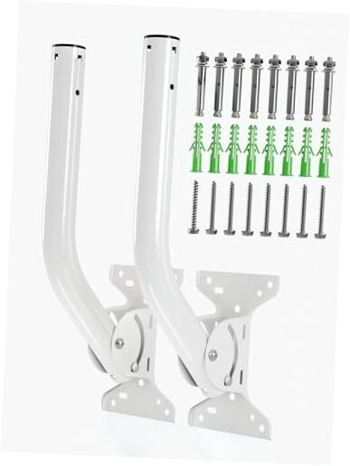 2-Pack Universal Antenna Mount – Heavy-Duty J-Pole Bracket for J-Pole