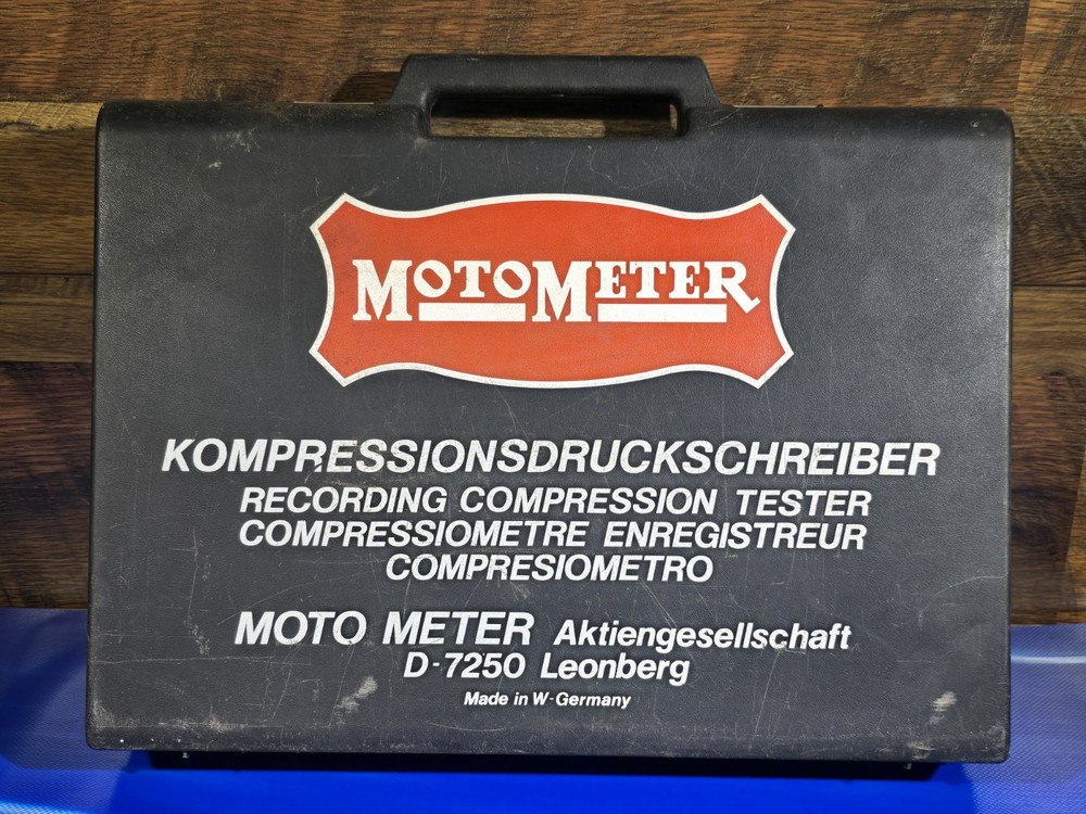 MotoMeter Recording Compression Tester D-7250 Germany