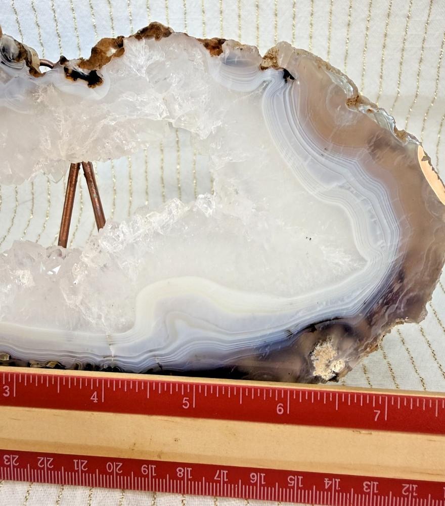 Grey Lace & Quartz Slab