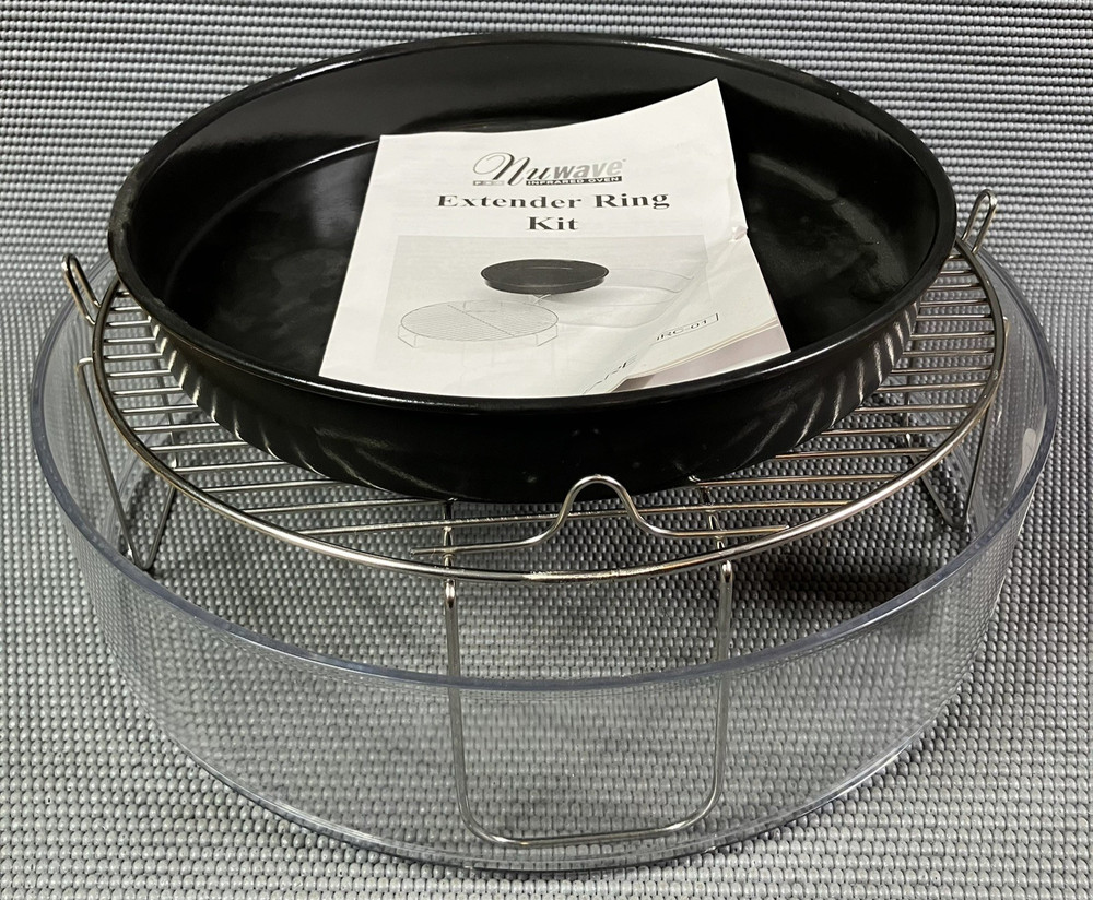 NuWave Pro Infrared Oven Extender Ring Kit Clear