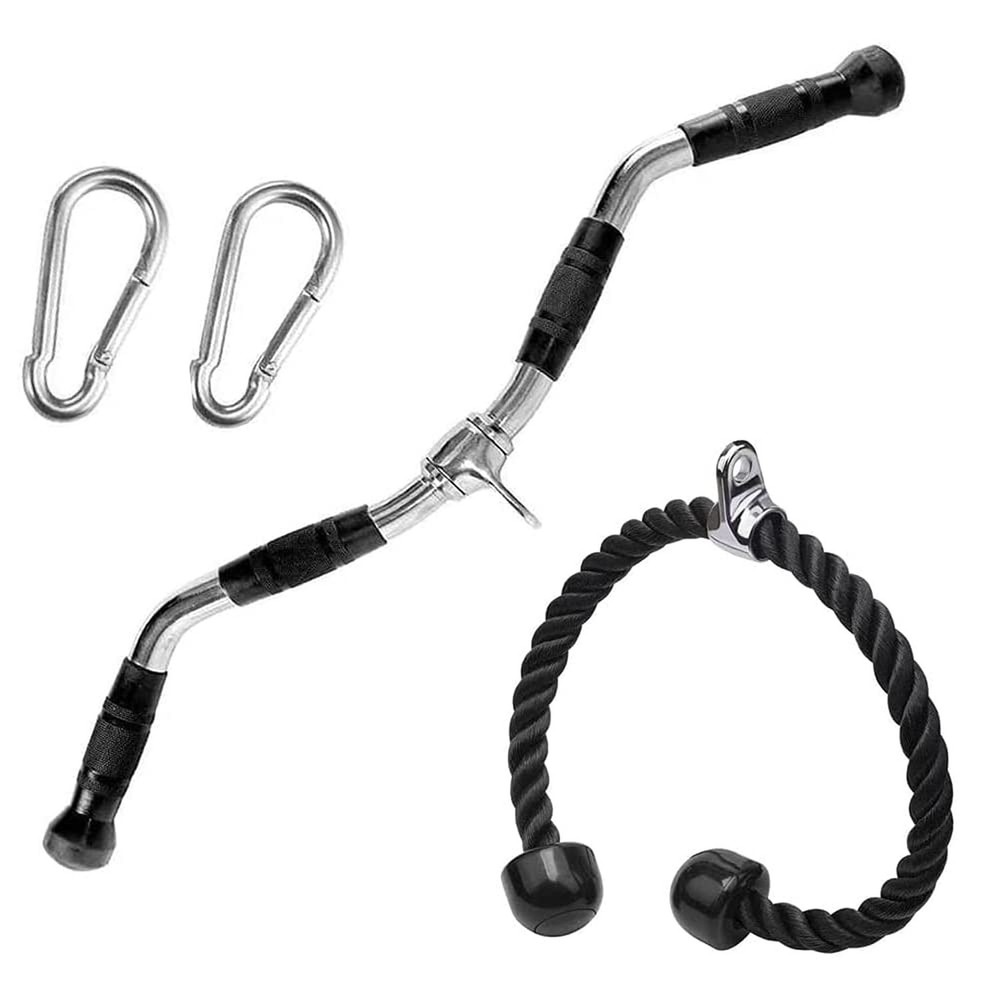 LAT Pull Down Bar/Tricep Press Down Bar/Curl Pull Down Bar Multi-Exerciser Ca...