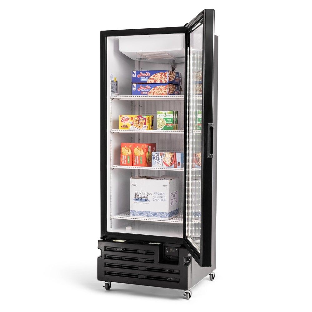 PeakCold Plus Upright Display Freezer - 16 Cu. Ft.