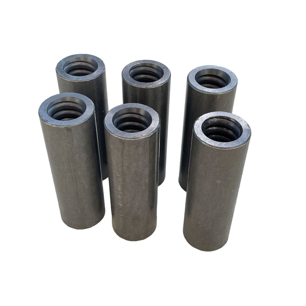 Sandbaggy 1" Coil Rod Coupler - Round Threaded Coupling Nuts