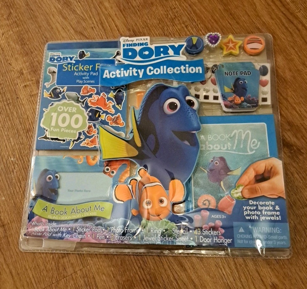2016 Disney Pixar Finding Dory Activity Collection Unopened