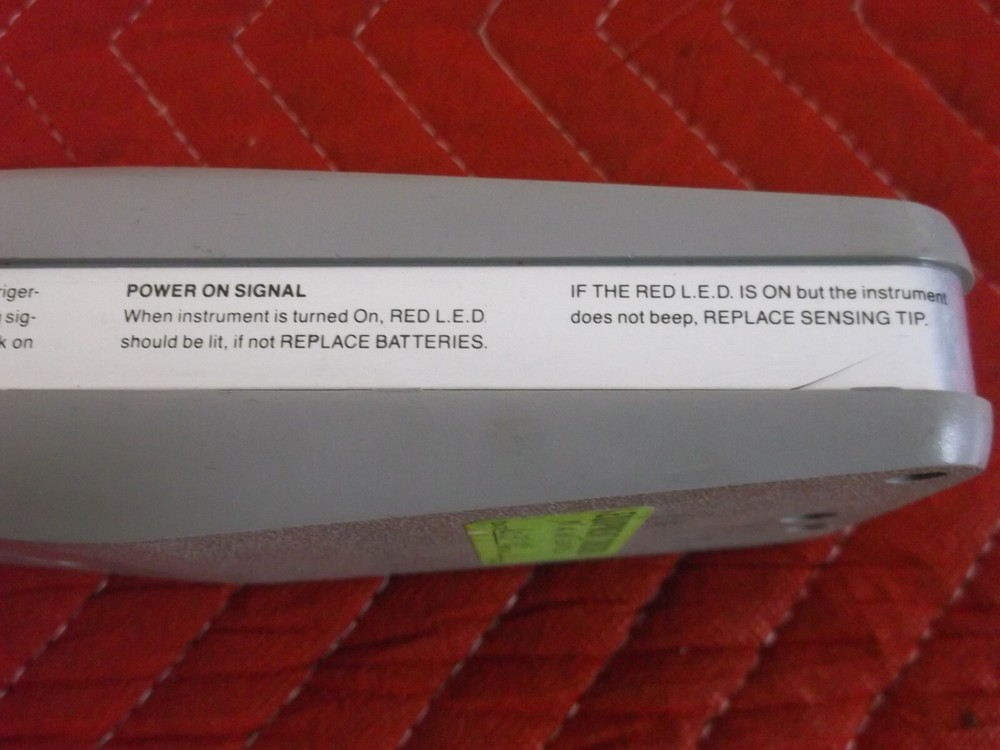 SNAP ON ACT-5500 REFRIGERANT LEAK DETECTOR WORKING