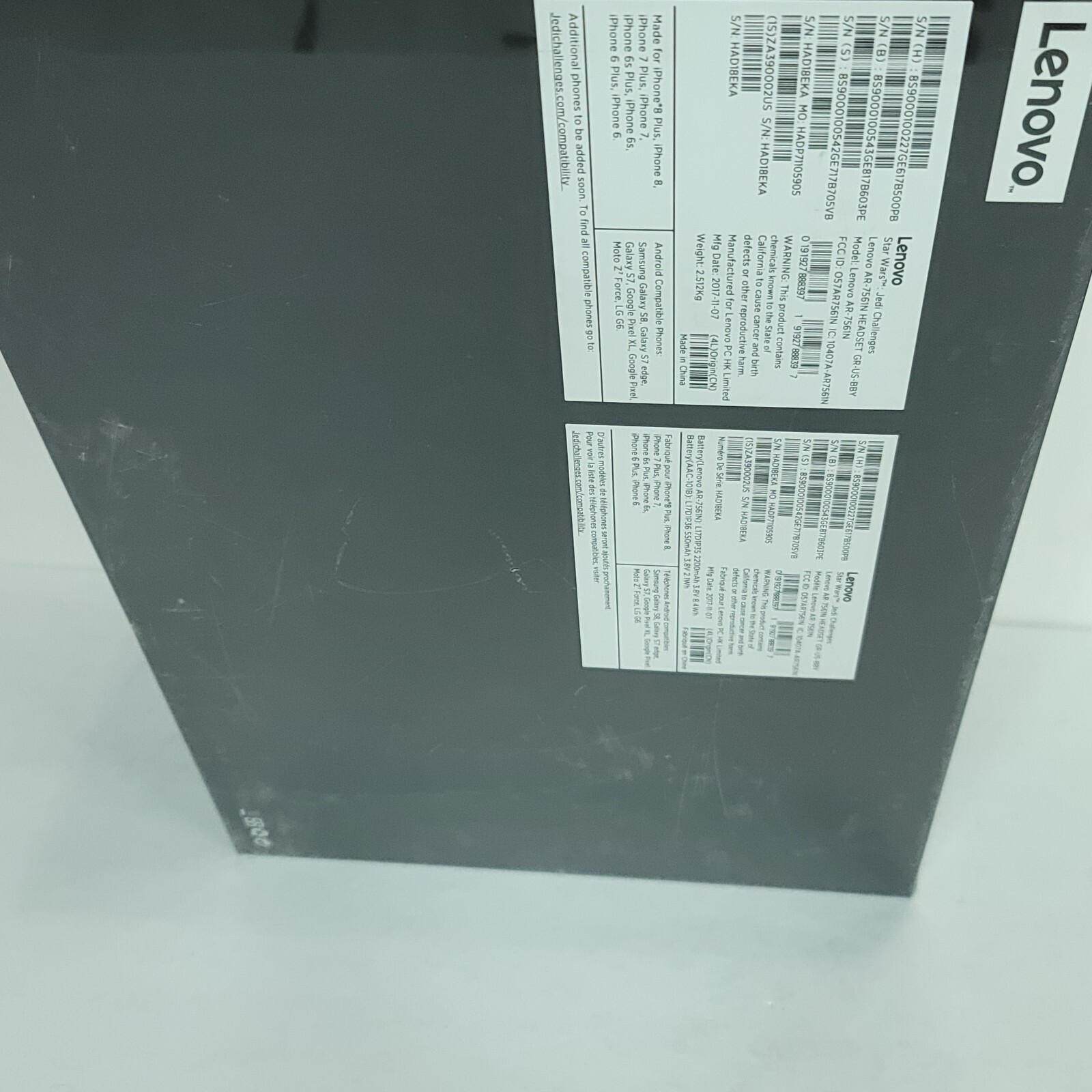 Star Wars Jedi Challenges AR Headset Lightsaber Controller Tracking NEW READ DES