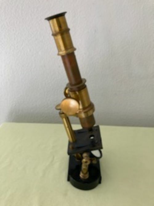 Double Pillar Hartnack Compound Microscope, circa 1875