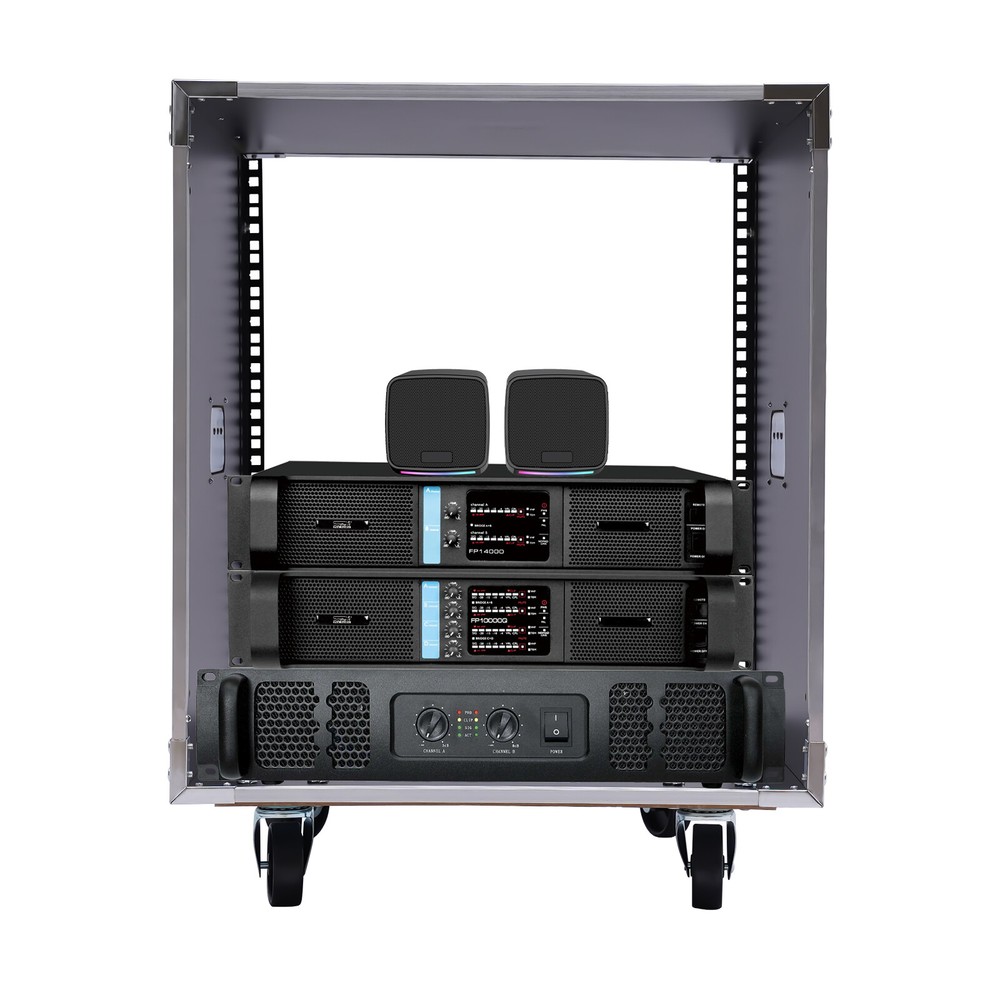 12U Rolling Network Server Data Cabinet Enclosure Rack Built-in Handles w/ Wheel