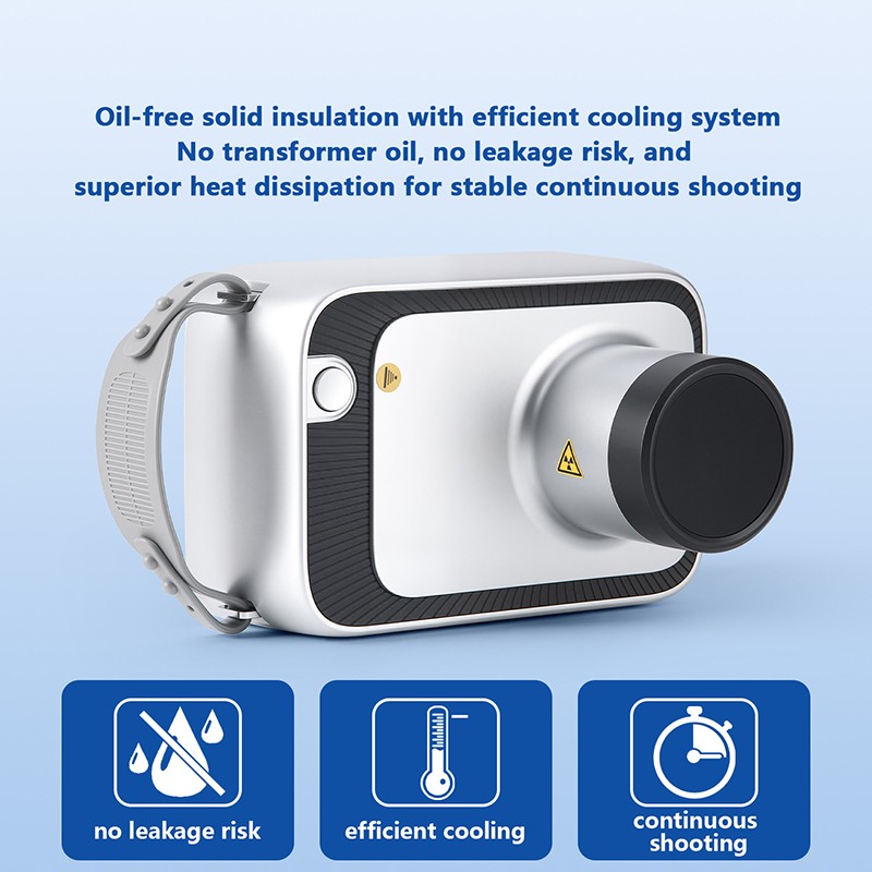 US Dental Scatter Shield Protective Ringwith Portable Handheld X-ray Machine Kit