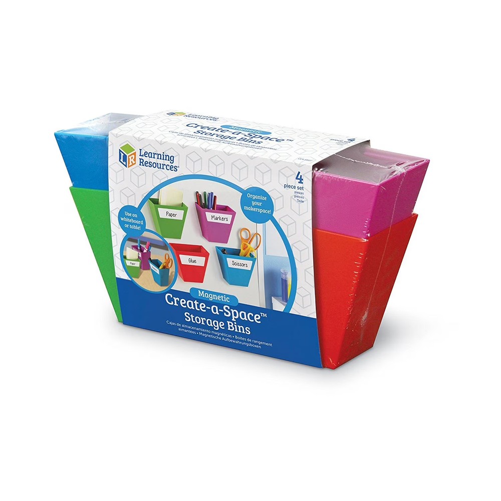 Learning Resources Craft Organizer Create-a-Space Storage Bins