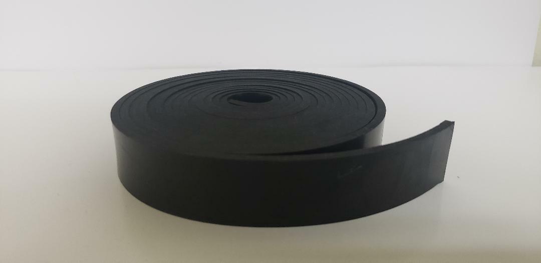 NEOPRENE RUBBER ROLL 1/2 THK X 2" WIDE x 20 ft LONG 60 DURO FREE SHIPPING