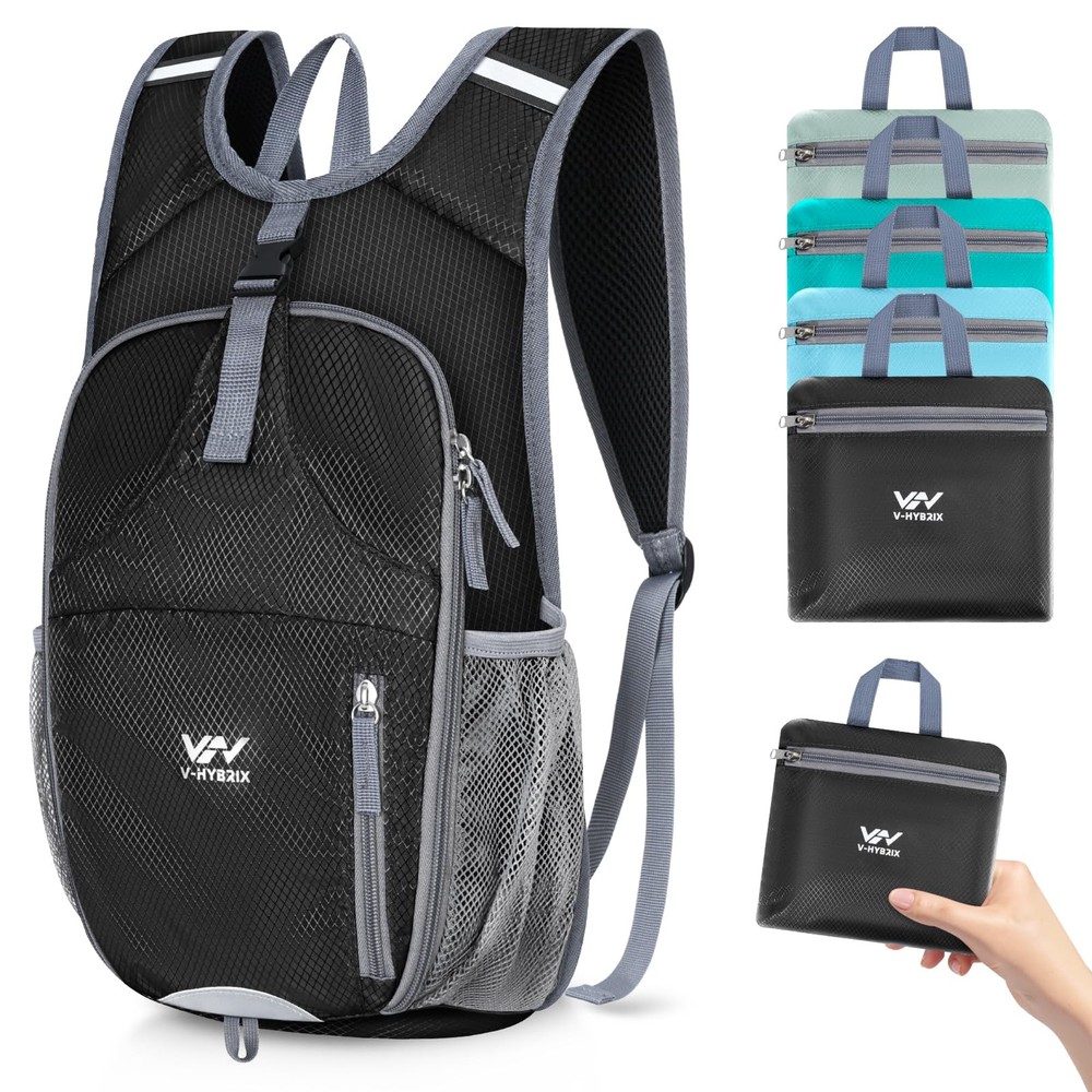 15L Foldable Hiking Backpack,Lightweight Packable Waterproof Machine Washable...