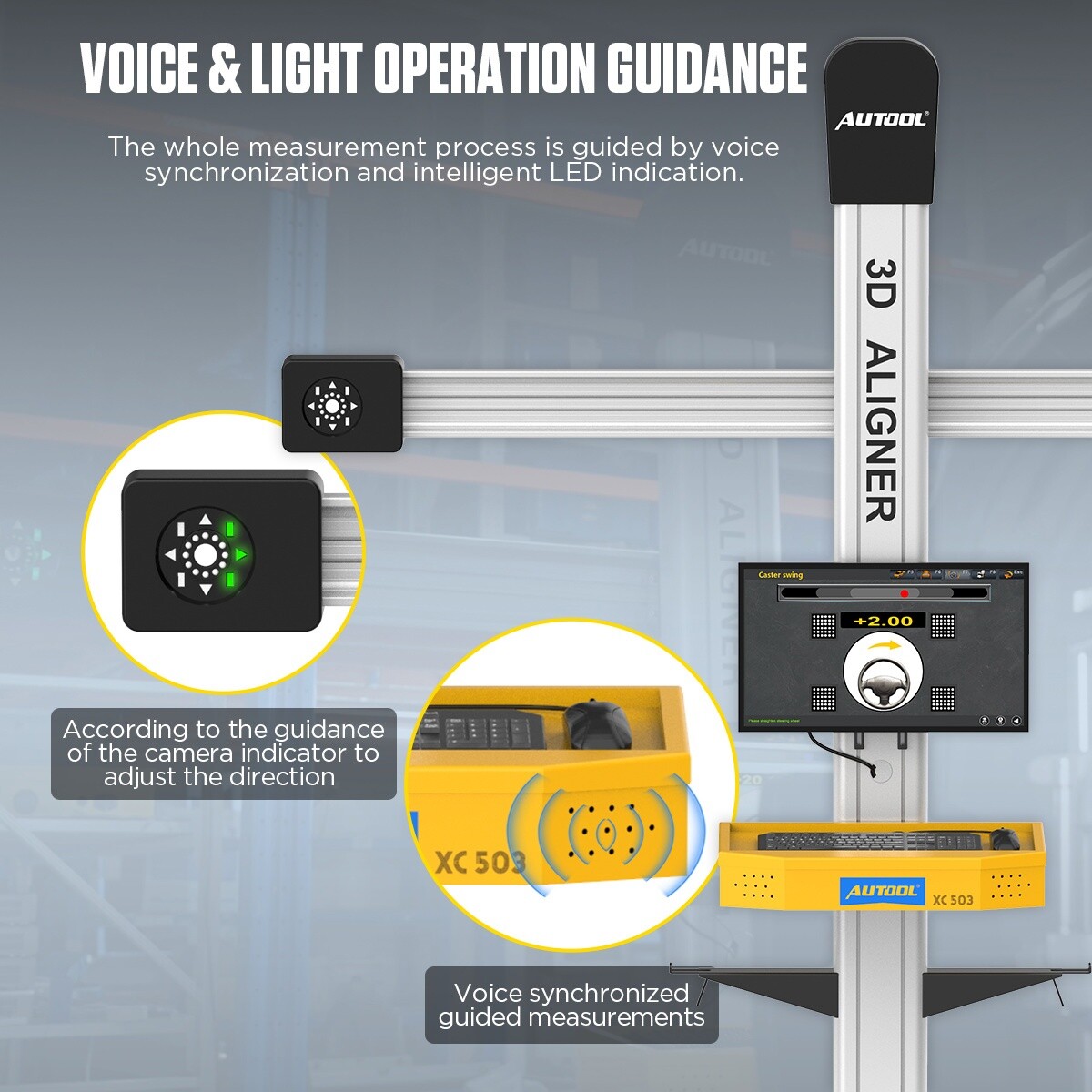 Wheel Alignment Machine 3D Wheel Aligner Wheel Alignment System Fully Automatic