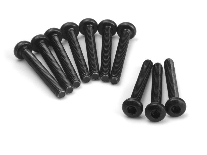 HPI Racing - Button Head Screw M2x16mm (Hex Socket/10pcs)
