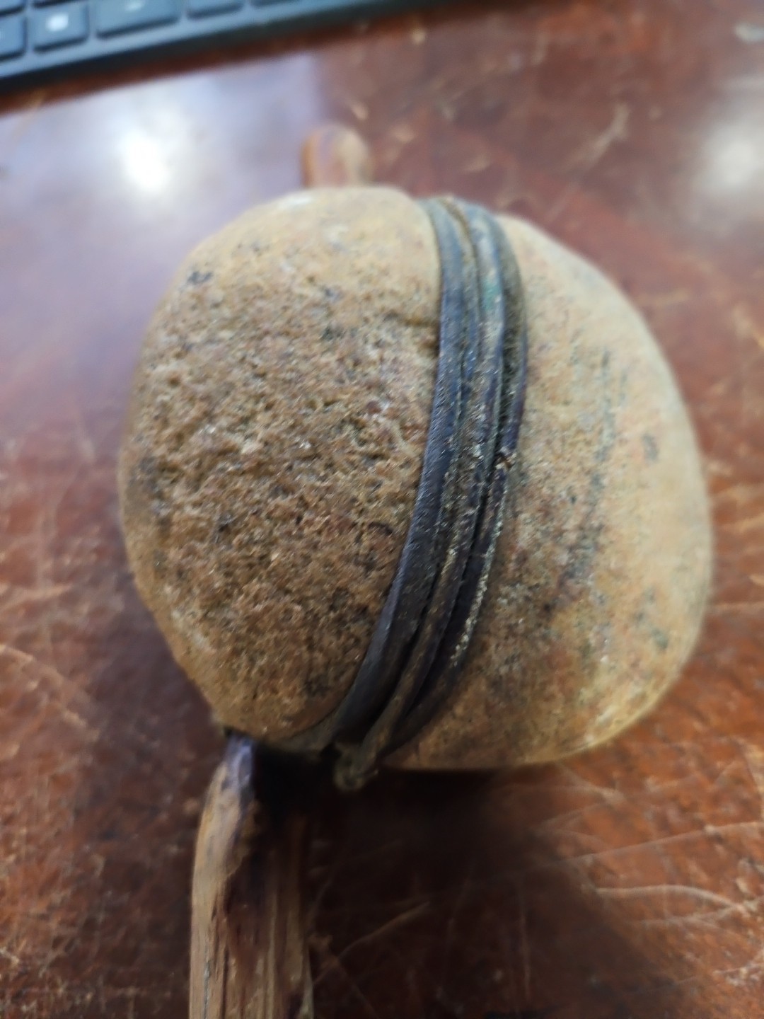 native american stone tomahawk date unknown