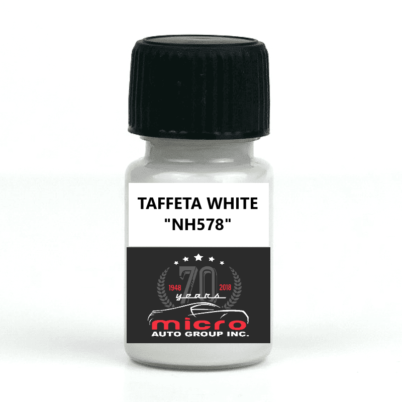 Touch up Paint Kit With Brush 2 Oz For Honda Taffeta White NH578 SHIPS TODAY