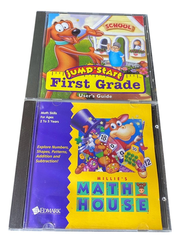 Vintage 1990s Children’s Computer Games/Programs Lot (14)