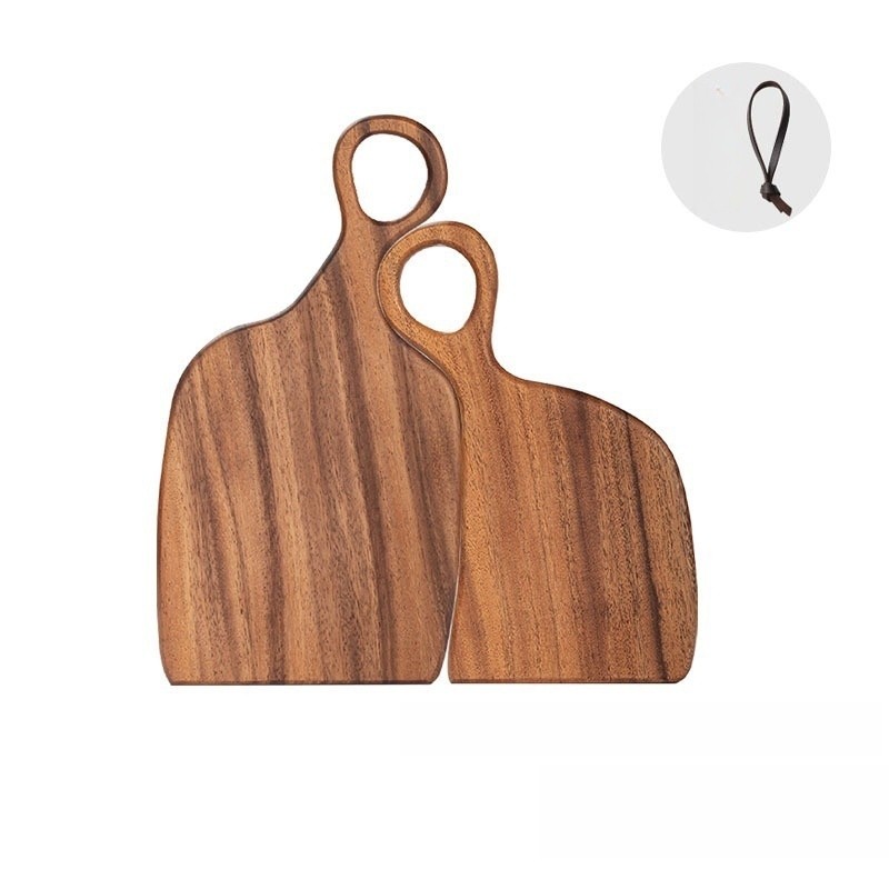 Walnut Cutting Board for Couples – Versatile & Handled