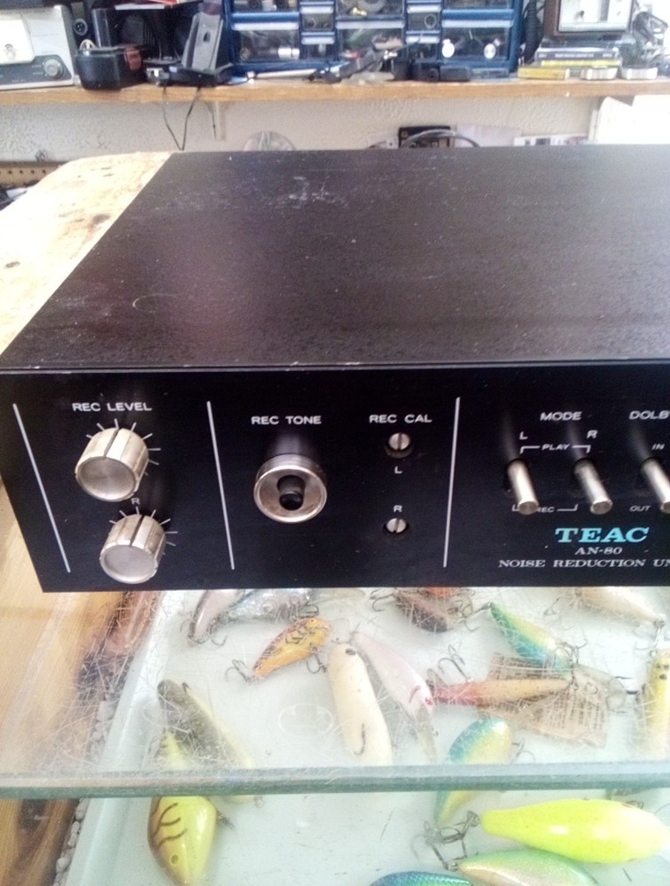 Trac AN 80 Noise Reduction Unit Untested Turns On