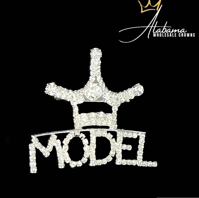 Model Crown Sash Pin