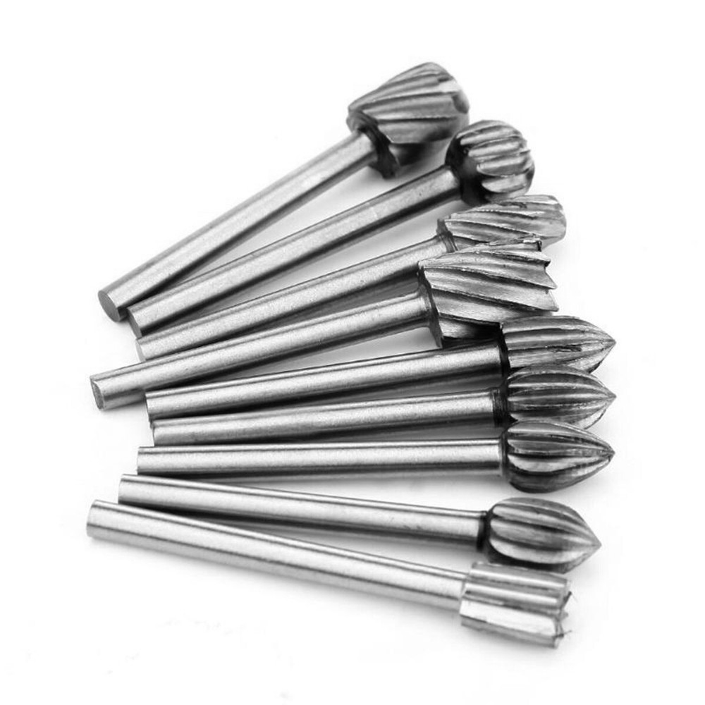 20Pcs Diamond Burr Bits Drill Set Rotary Multi Tool Accessories Kits For Dremel*