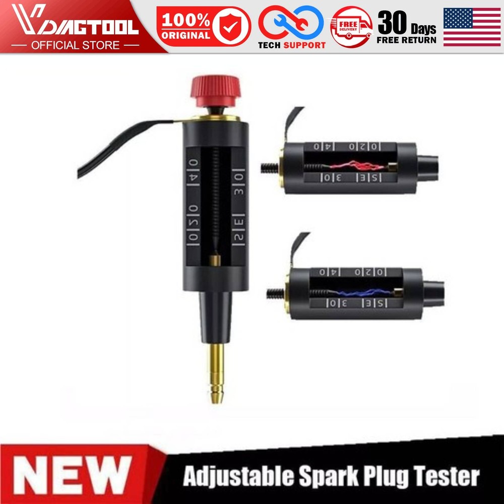 Spark Plug Tester Coil Engine In Line Auto Diagnostic Ignition System Test Tools
