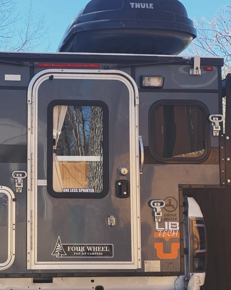 ONE LESS SPRINTER sticker / decal