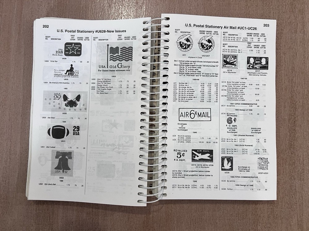 1996 US / BNA Postage Stamp Catalog H E Harris & Co
