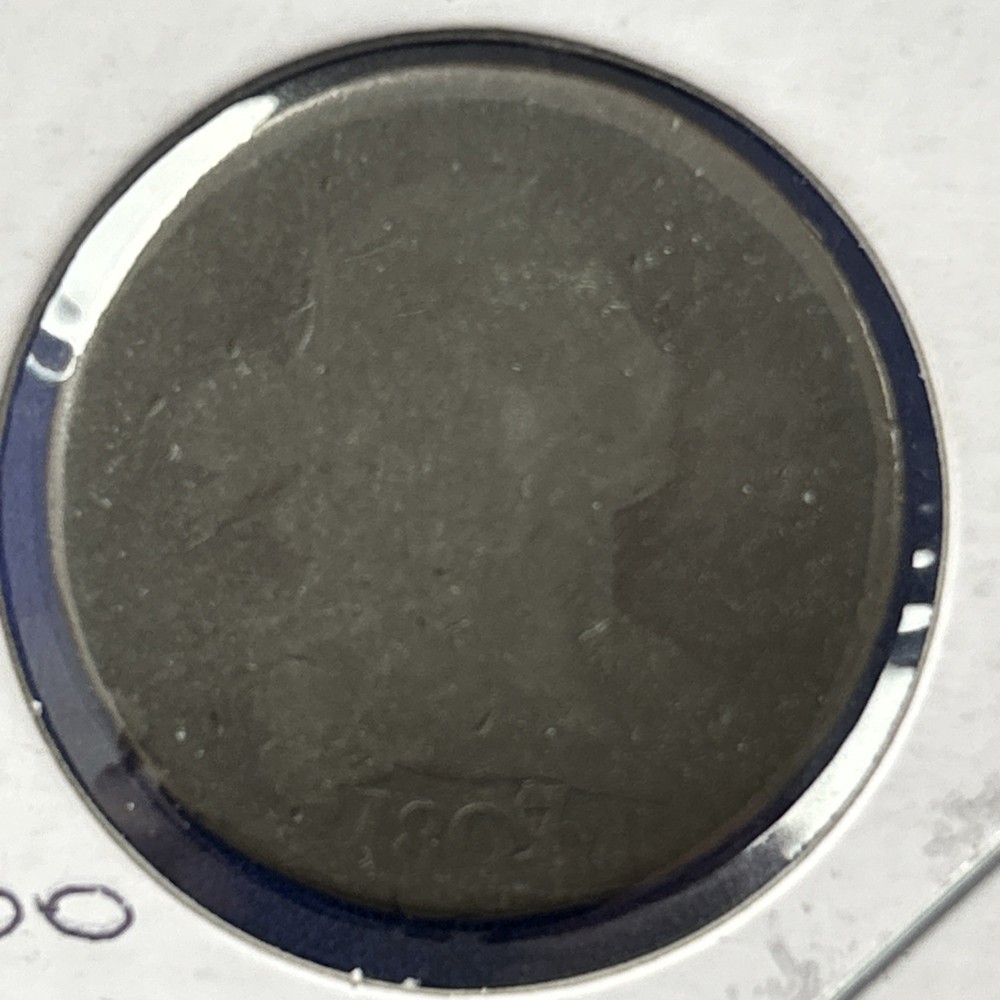 1807 Draped Bust Large Cent ~ Large Fraction