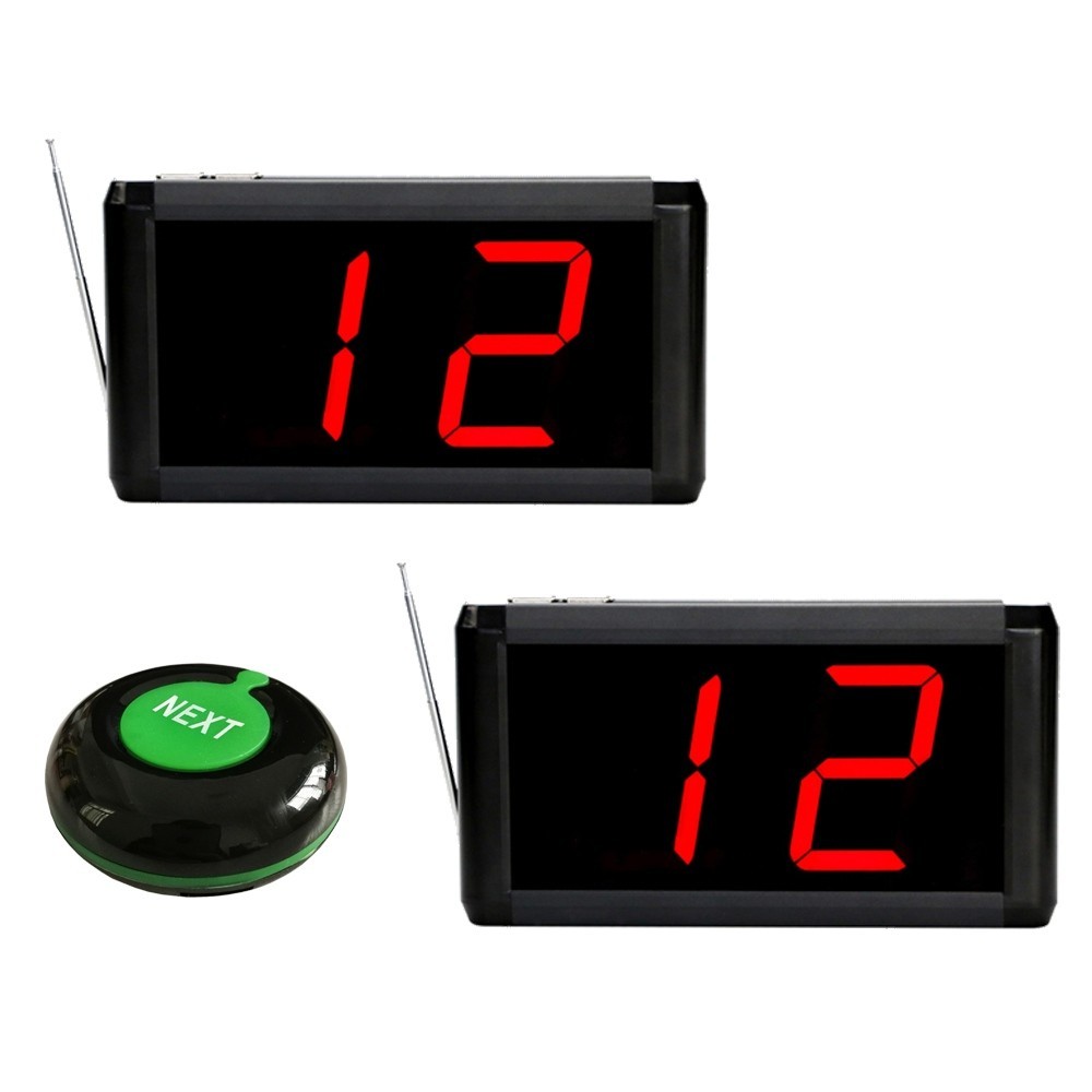 Button Ticket Turno Wireless Guest Waiting System Queue Management Machine