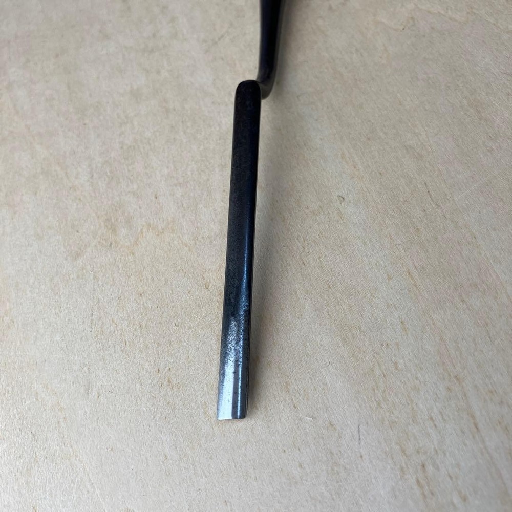 Vintage Japanese Chisel Tool Round Carpentry Diy