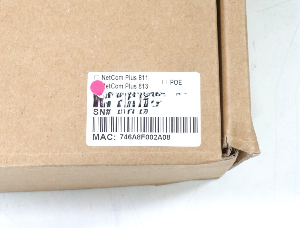 New VSCom NetCom Plus 813 Ethernet Serial Server, 8 port RS232/RS422/RS485