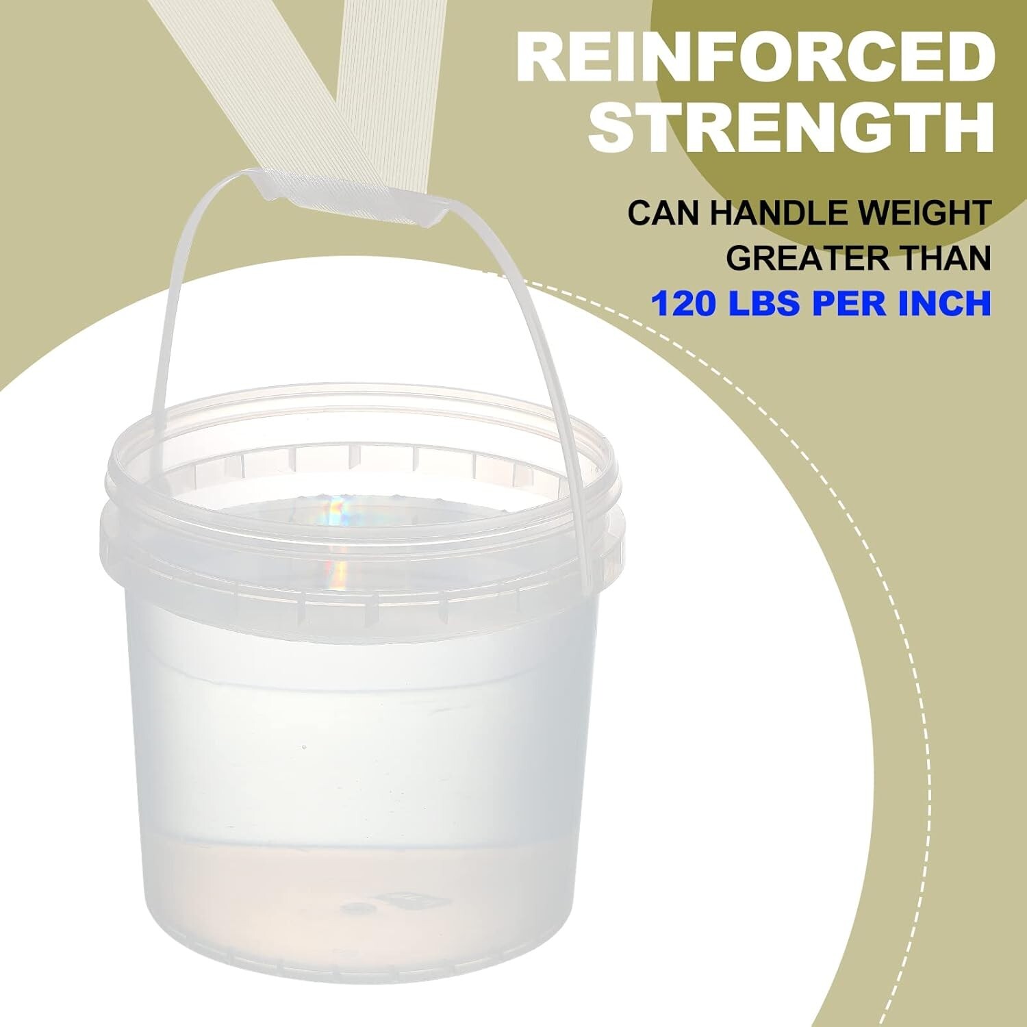 3 Rolls Filament Reinforced Strapping Fiberglass Tape 5.5 mil - 2 in. x 60 yds