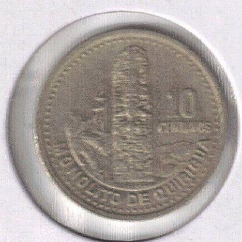 2000 GUATEMALA Circulated 10 Centavos Coin!