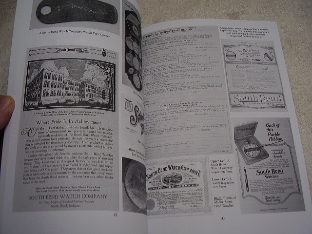 STUDEBAKER AND SOUTH BEND WATCH BOOK