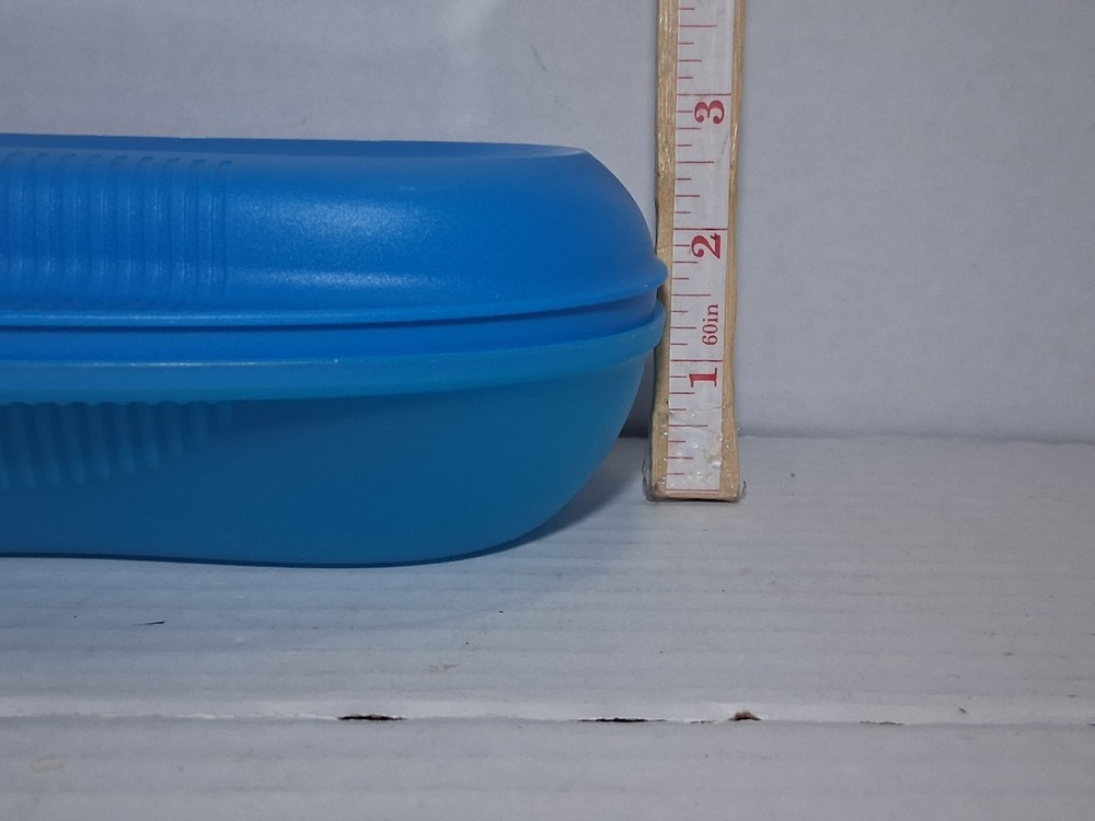Tupperware Breakfast Maker Blue #7352a1 Microwaveable Omelette Egg Cooker
