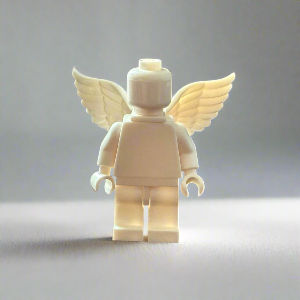 White Angel Wing Minifigure