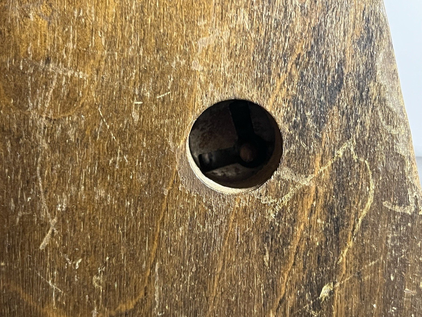 Wooden Small Countertop Trade Simulator. Handmade? Very rare very cool.