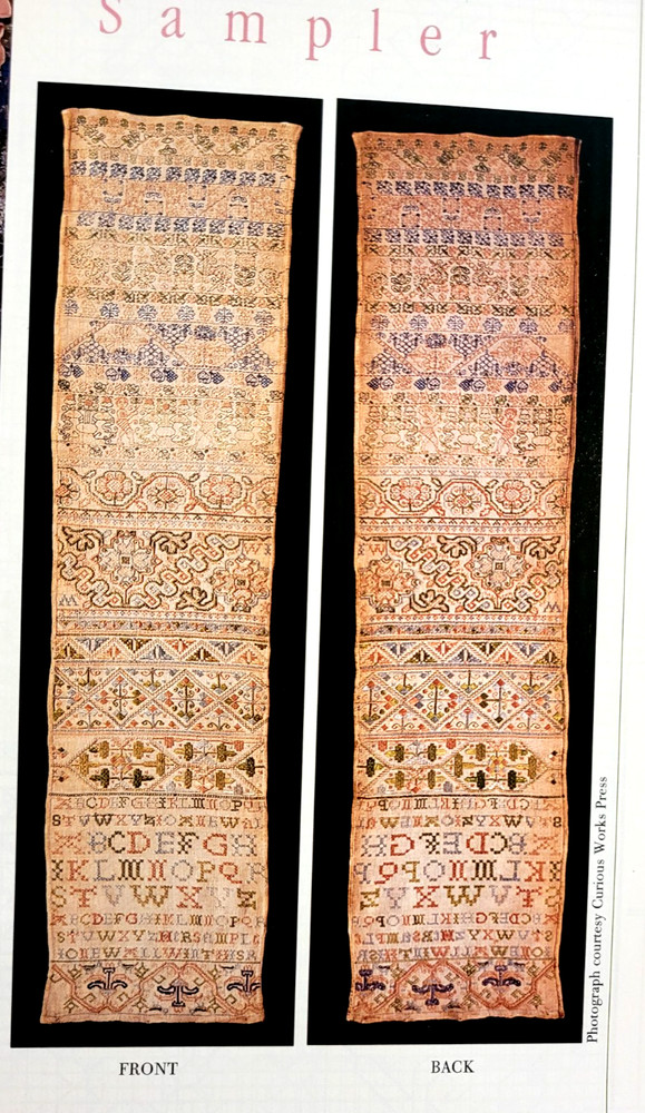 Sampler & Antique Needlework Qtrly mags,1991-2015,historical articles & patterns